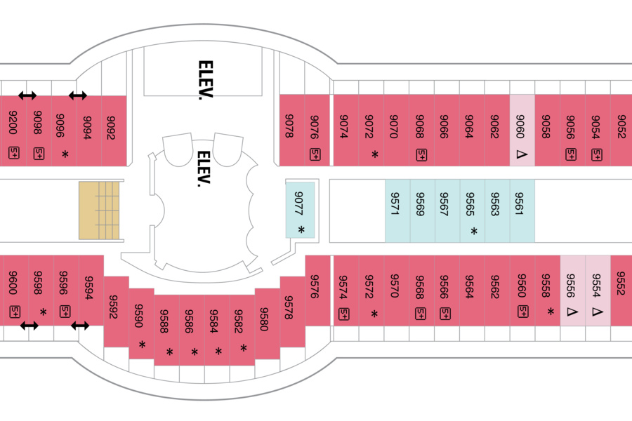 Royal Caribbean Deck plan Serenade of the Seas-DECK09.png